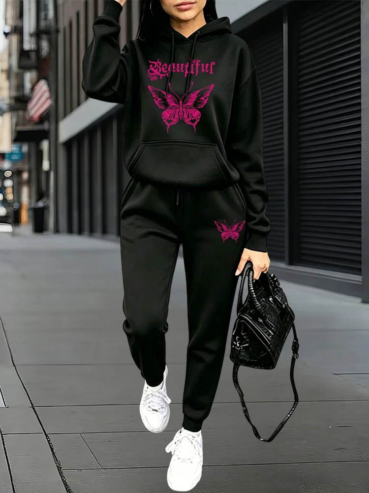 Outdoor Sports - Jesienno-zimowe codzienne sportowe zestawy dresowe: bluzy