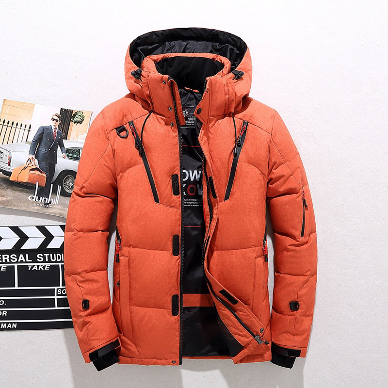 Kurtka puchowa męska krótka mę – Outdoor Sport Winter Jacket recenzja i cena