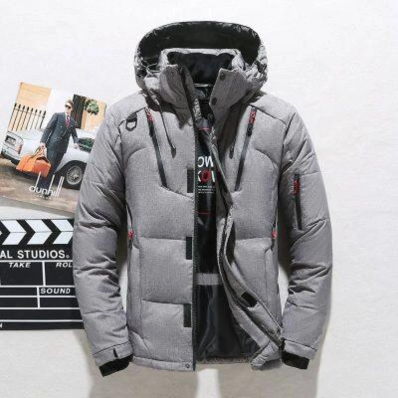 Kurtka puchowa męska krótka mę – Outdoor Sport Winter Jacket recenzja i cena