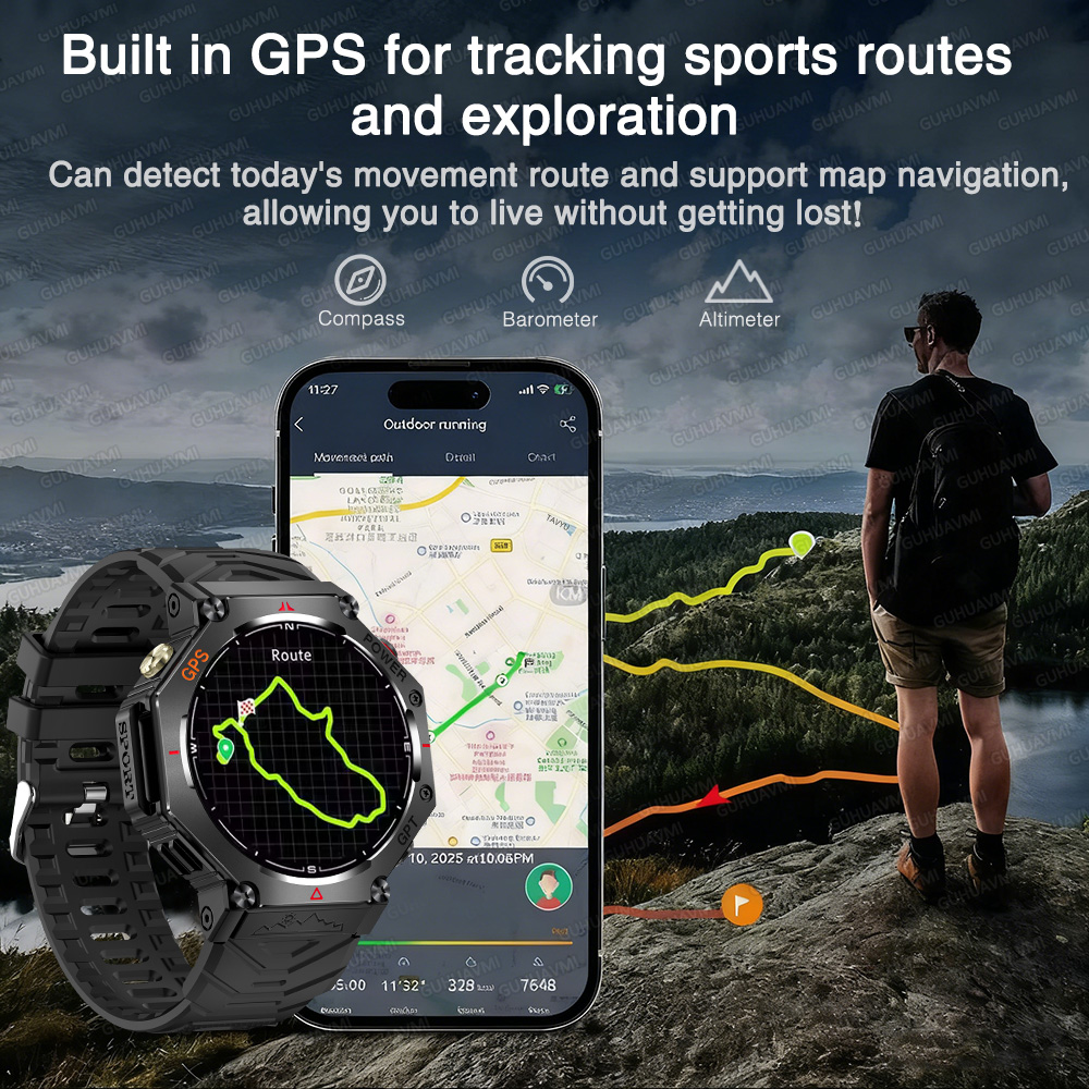 Smartwatch dla dorosłych 2026, – Definition Of Outdoor Sport recenzja i cena